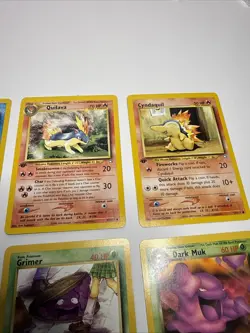 Pokemon Card - Neo Genesis 81/111 - TOTODILE, SNUBBULL, FEAROW LOT - Image 4