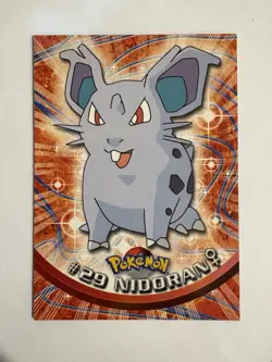 Nidoran (female) #29 Topps Pokemon 1999 - Good Condition - Image 1