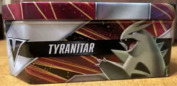 Opened Pokemon TCG Empoleon/Tyranitar Collectible Tin With 205 Random Cards - Image 5