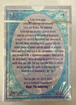 Magic The Gathering Ice Age Deckmaster Starter Deck ~ 1995 ~ SEALED ~ MTG ~ B - Image 2