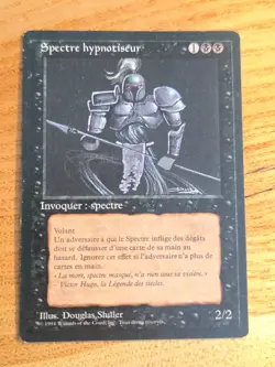 MTG - Hypnotic Specter - French Revised FBB - Played - Image 1