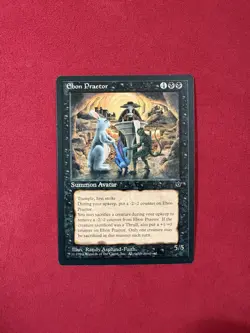 Ebon Praetor - Fallen Empires MTG Magic The Gathering Classic Vintage - Image 1