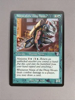MTG Time Spiral: Remastered TSR - Ninja of the Deep Hours - Retro Frame - Image 1