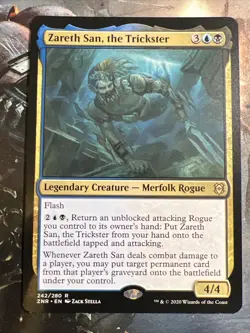 1x Zareth San, the Trickster Zendikar Rising NM MTG Magic the Gathering x1 MKE - Image 1