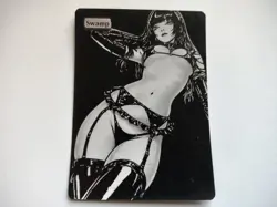 1x Swamp Altered Art Hand Drawn MTG Basic Land AA9928 by SpellBound - Image 1