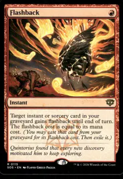 MTG Flashback Secrets of Strixhaven 0115 NM Instant Red Ships Now - Image 1