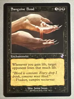 MTG / Sanguine Bond / TSR / #330 / Regular / Rare / NM - Image 1