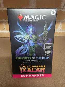 Magic The Gathering Lost Caverns of Ixalan Commander Deck Explorers of the Deep - Image 1