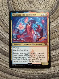 PRISMARI THE INSPIRATION - Mythic - SOS Secrets of Strixhaven MTG #212 - Image 1