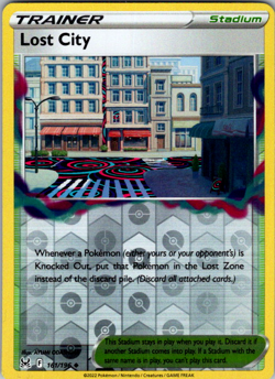 Lost City - 161/196 - Uncommon - Reverse Holo NM, English Pokemon Lost Origins - Image 1
