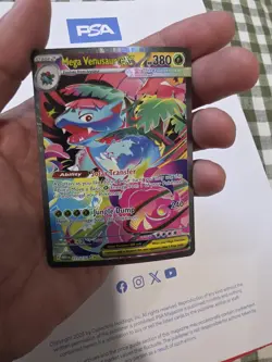 2025 Pokemon Mega Evolution Venusaur ex Special Illustration Rare #177/132 - Image 1