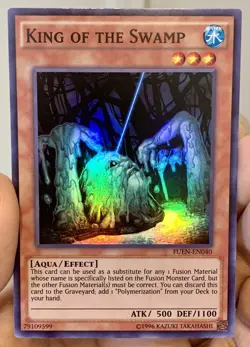 Yugioh King of the Swamp FUEN-EN040 Super Rare NM w/Tracking - Image 1