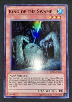 Yugioh King of the Swamp FUEN-EN040 Super Rare NM w/Tracking - Image 2