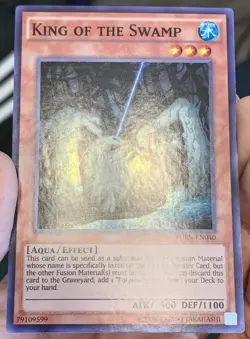Yugioh King of the Swamp FUEN-EN040 Super Rare NM w/Tracking - Image 5