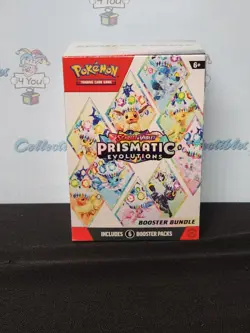 Pokemon Prismatic Evolutions Booster Bundle Sealed - Image 1