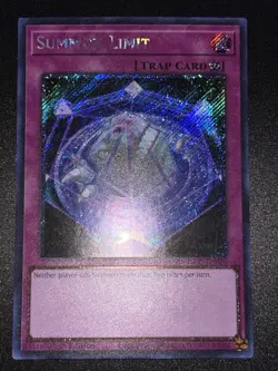 Yugioh! Summon Limit - RA01-EN070 - Platinum Secret Rare - 1st Edition Near Mint - Image 1