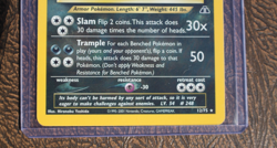 Tyranitar Holo Rare 12/75 Pokemon WOTC Neo Discovery SWIRL MP - Image 2