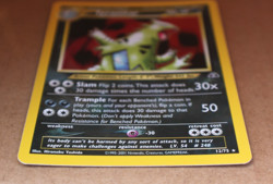 Tyranitar Holo Rare 12/75 Pokemon WOTC Neo Discovery SWIRL MP - Image 4
