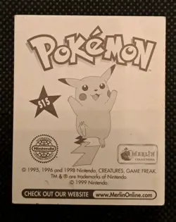 Pokemon Figurina MERLIN (1999) SERIE 1 GENGAR HOLO # S15 - Image 2