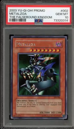 Yu-Gi-Oh! Metalzoa The Falsebound Kingdom Promo TFK-002 PSA 10 - Image 1
