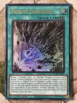 YuGiOh PRIMITE DRILLBEAM Ultra Rare ROTA-EN060 - Image 2
