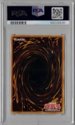 2002 Yu-Gi-Oh LOB 1st Ed. Asian/Eng. #115, Drooling Lizard, PSA 9, Mint - Image 2