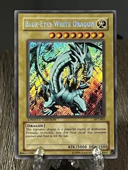 Blue-Eyes White Dragon – BPT-003 – Limited Edition – Secret Rare – Yu-Gi-Oh! - Image 3