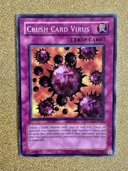 YuGiOh CRUSH CARD VIRUS Rare TU01-EN006 - Image 1