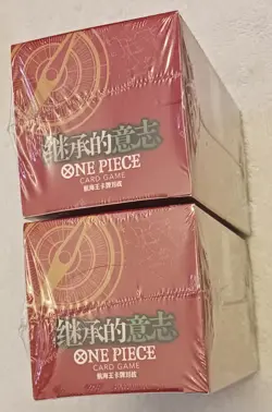 (2) ONE PIECE TCG Carrying On His Will OP-13 Chinese Booster Boxes (NEW-SEALED) - Image 5