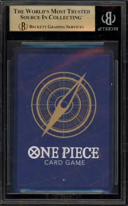 One Piece CCG Monkey.D.Luffy Carrying on His Will Manga Alt Art OP13-118 BGS 10 - Image 2