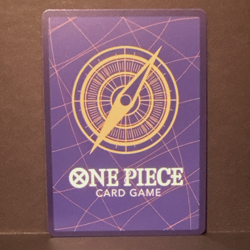 Namco One Piece CCG Carrying on His Will Monkey D. Luffy OP13-118 Wanted Poster - Image 2