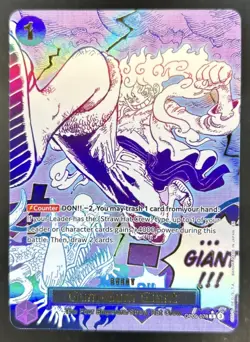 2025 One Piece The Best Vol. 2 Gum-Gum Giant Promo Alt Art #OP09-078 - Image 1