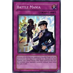 CSOC-EN063 Battle Mania Super Rare UNL Edition Very Lightly Played YuGiOh TCG - Image 1