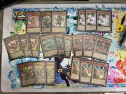Yugioh Fire King Deck w/ Deckbox - Image 1