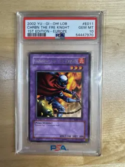 2002 Yugioh PSA 10 LOB 1st Edition Lot - Image 1