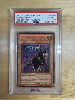 2002 Yugioh PSA 10 LOB 1st Edition Lot - Image 2