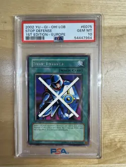 2002 Yugioh PSA 10 LOB 1st Edition Lot - Image 3