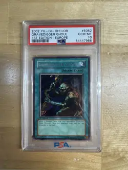 2002 Yugioh PSA 10 LOB 1st Edition Lot - Image 4