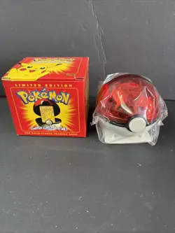 Pokemon Pikachu 24K Gold Card Sealed Ball Pokemon The Movie 2000 Burger King Red - Image 1