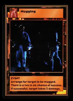 Mugging Highlander: The Card Game Trading Card CCG - Image 1