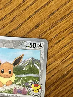 Eevee 074 Holo Pokemon Day 2025 Stamped Promo Pokemon Card NM - Image 5