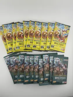 Lot Of 20 One Piece Booster Packs OP15 OP08 Bandai Sealed Kami’s Island CCG TCG - Image 1