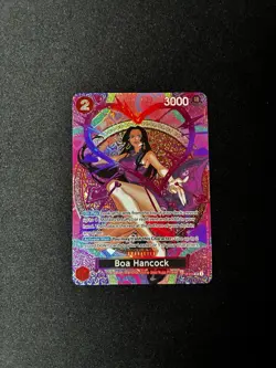 One Piece Boa Hancock SP OP12-014 Full Art Foil Special Parallel MINT - Image 3