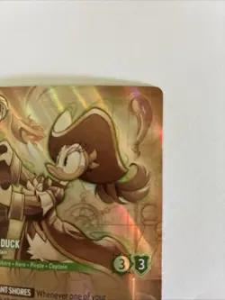 Daisy Duck Pirate Captain Enchanted Disney Lorcana Pack Fresh - Image 3