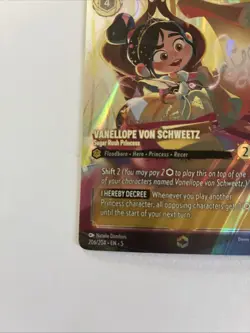 Vanellope von Schweetz Sugar Rush Princess Enchanted Disney Lorcana Pack Fresh - Image 4