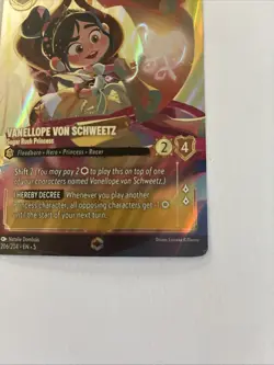 Vanellope von Schweetz Sugar Rush Princess Enchanted Disney Lorcana Pack Fresh - Image 5