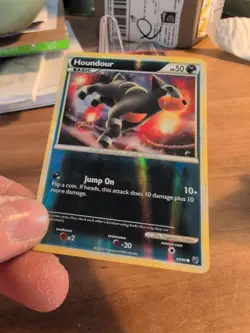 Houndour 54/90 Reverse From Undaunted 2010. Near Mint Card. Great Deals Always. - Image 4