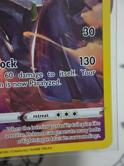 Zekrom Holo Ultra Rare Trainer Gallery Card Swsh09: Brilliant Stars TG05/TG30 - Image 3
