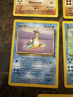 Pokemon Vintage 8 Card Lot - Fossil Set Unlimited Rares - various conditions - Image 5