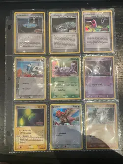 Pokemon Card Lot 9 Vintage Stamped Holos 🔥LP - HP 2006-2008 Ex era, Burger King - Image 1